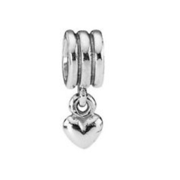 Pandora charm Dangle heart - Picture 1 of 3
